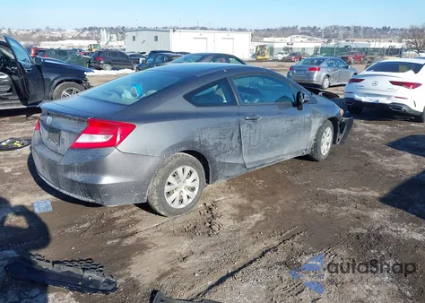 2012 Honda Civic Lx из США, поврежденный, VIN 2HGFG3B55CH503573